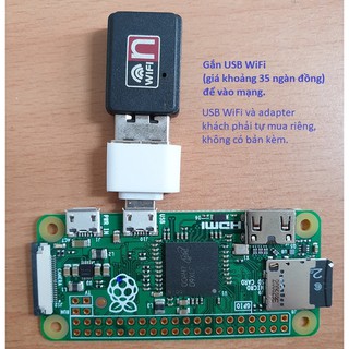 Máy tính nhúng Raspberry Pi Zero và Pi Zero W