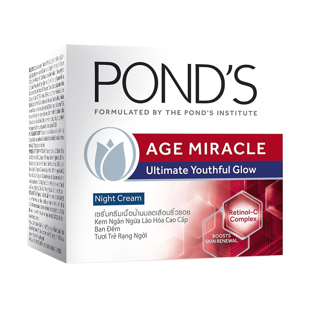 Kem Ngăn Ngừa Lão Hóa Pond's Dưỡng Ban Đêm 50g