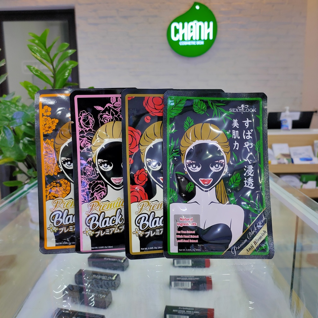 Mặt nạ giấy Sexylook premium black mask