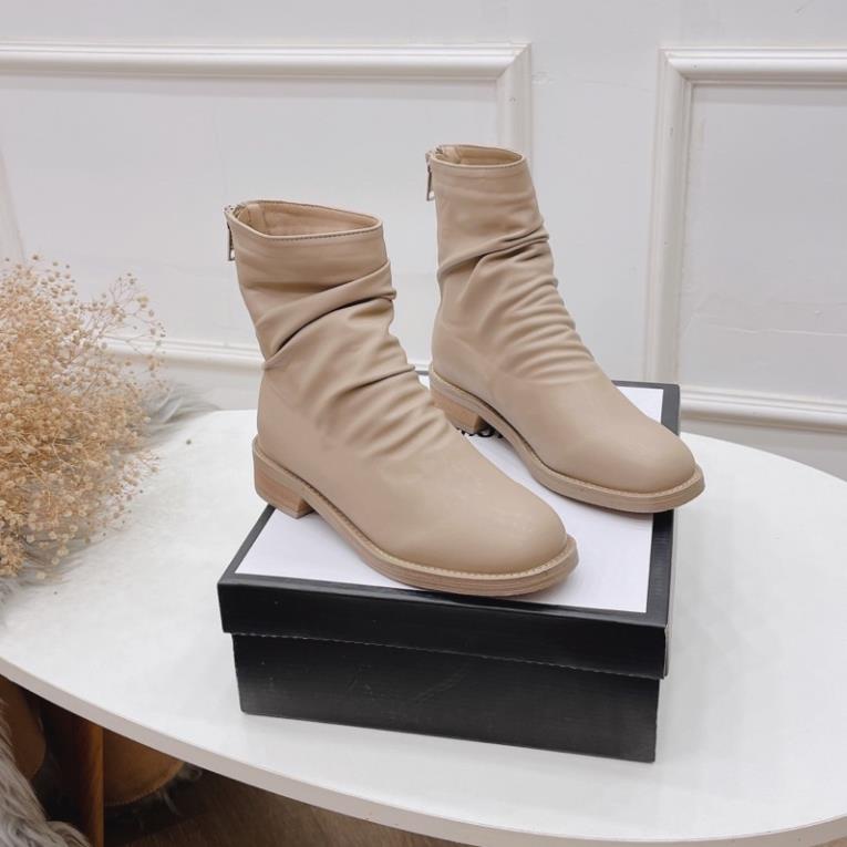 Boot Guidi 3 Màu Trắng Đen Kem 35 - 39