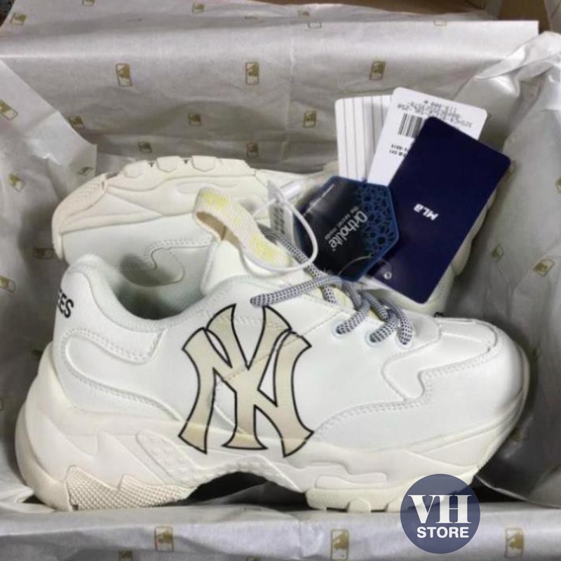 Giày thể thao 𝐌𝐋𝐁 NY ⚡𝑺𝒂̣̂𝒑 𝑮𝒊𝒂́⚡ Giày NY Vàng Đế Tách In 3D nam nữ full box