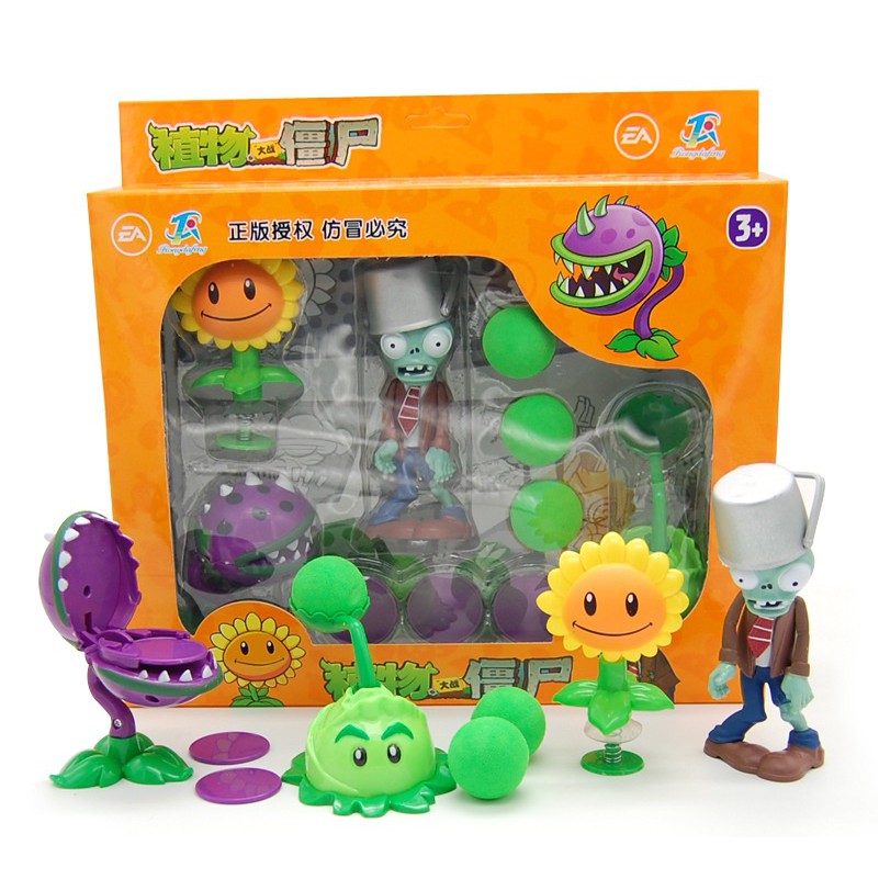 Figure Mô Hình Đồ Chơi Hoa Quả Và Zombies – Plants Vs Zombies ( Hoa Quả Nổi  Giận ) – Đồ Chơi Trẻ Em