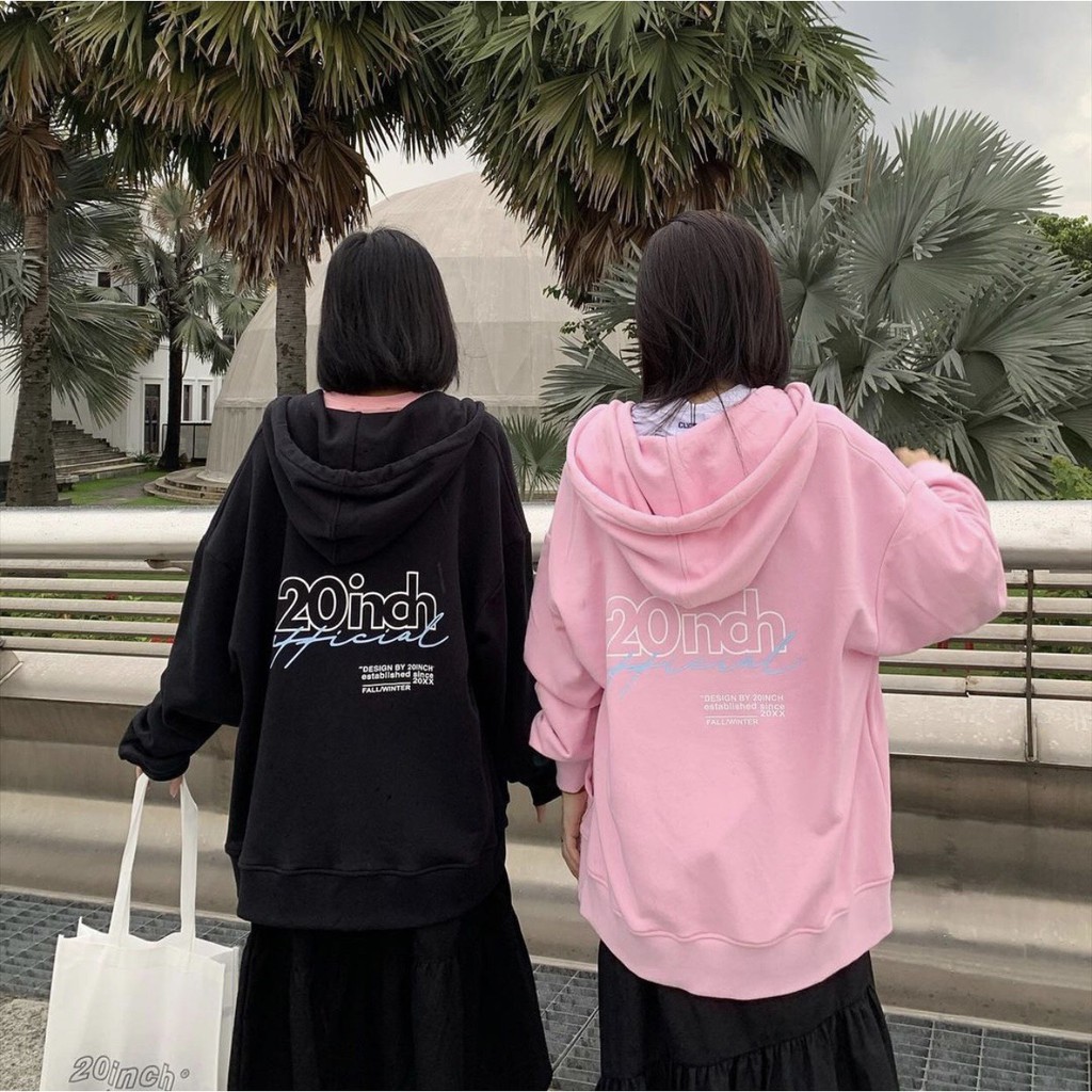 Áo KHOÁC Hoodie 20.INCH Ulzzang Unisex 1hitshop | BigBuy360 - bigbuy360.vn