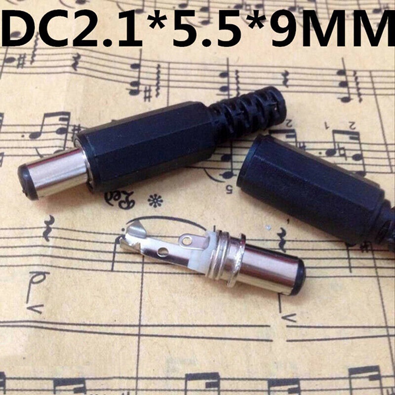 Bộ 5 Đôi 10 Đôi Jack Cắm 2.1x5.5mm (5 Đôi)