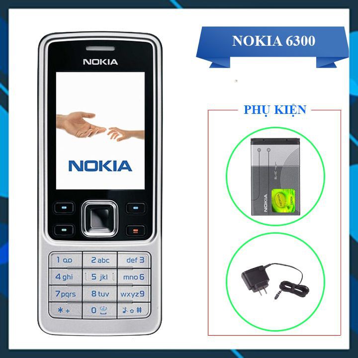 ĐIỆN THOẠI NOKIA 6300 ZIN CHÍNH HÃNG SIÊU BỀN - BẢO HÀNH 12 THÁNG