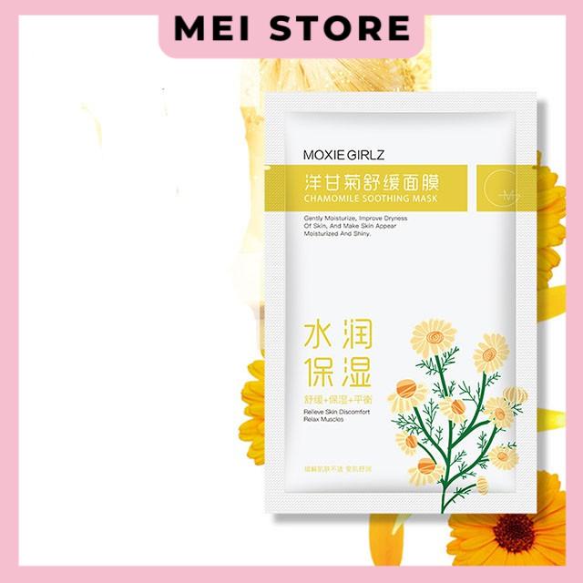 Mặt Nạ Bông Cúc MOXIE GIRLZ Dưỡng Trắng Cấp Ẩm