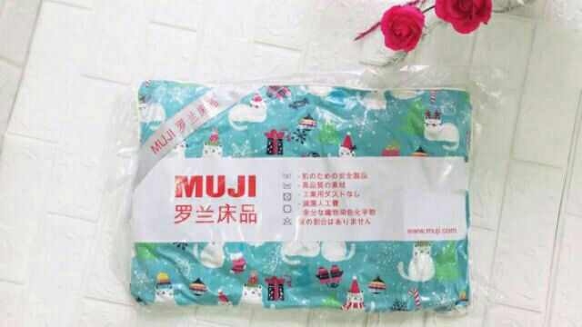 Gối Muji trẻ em xuất nhật