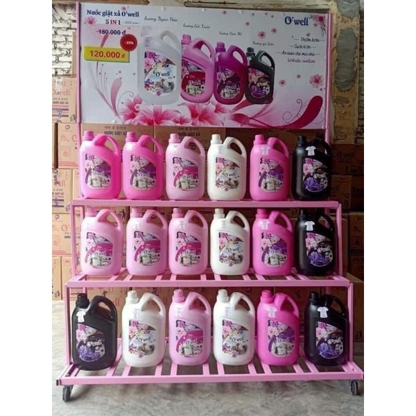 Nước giặt xả Owell