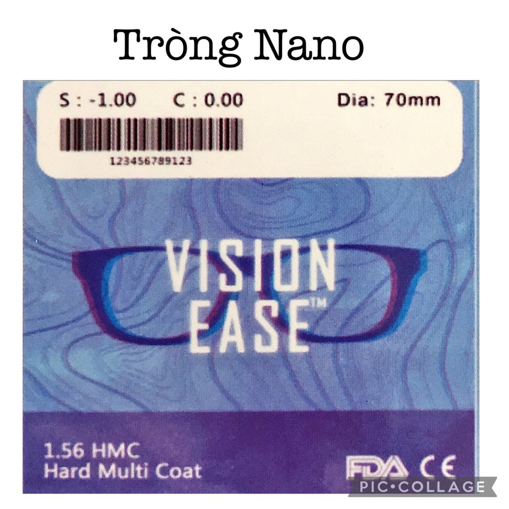 Trong kính cận các loại, độ > 6,0 độ và loạn > 2,0 độ - tròng cận các loại chống xước, Bluecut, Nano, đổi màu