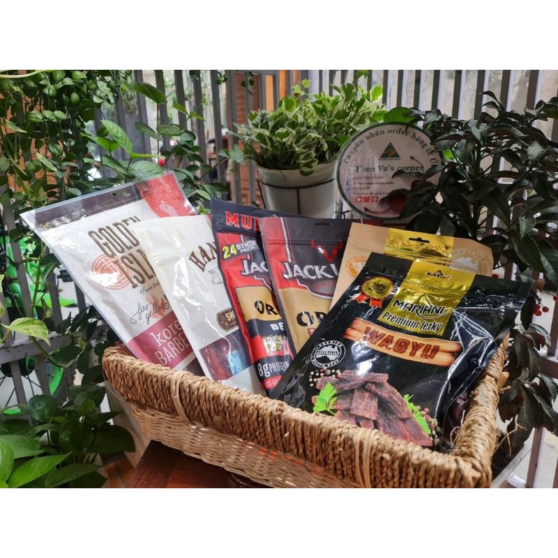 Thịt bò/heo khô Úc - Newzeland - Mỹ ( Mariani/ Jack Link's / Golden Island/ Hank's/ Kirland ) jerky | BigBuy360 - bigbuy360.vn
