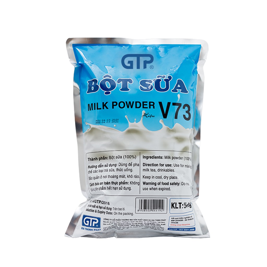 Bột sữa pha trà sữa V73 (1KG hoặc 5KG) - Độ béo vừa phải, thích hợp nhiều gu thưởng thức trà sữa - SP Chính Hãng