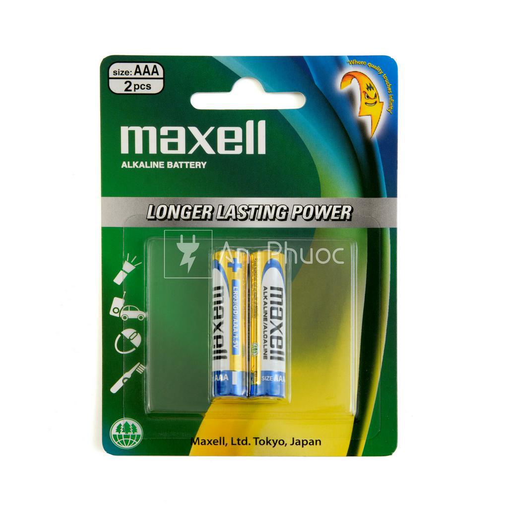 Pin AA và AAA Maxell Alkaline LR6/LR03