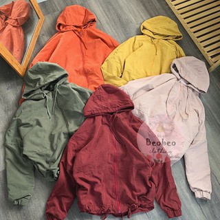 [Ảnh thật] Áo khoác oversize da lộn nhiều màu ulzzang
