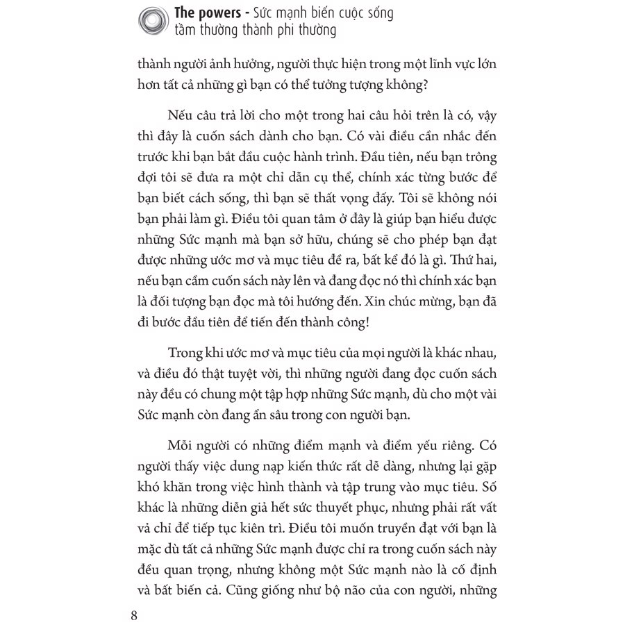 Sách: Sức Mạnh Biến Cuộc Sống Bình Thường Thành Phi Thường