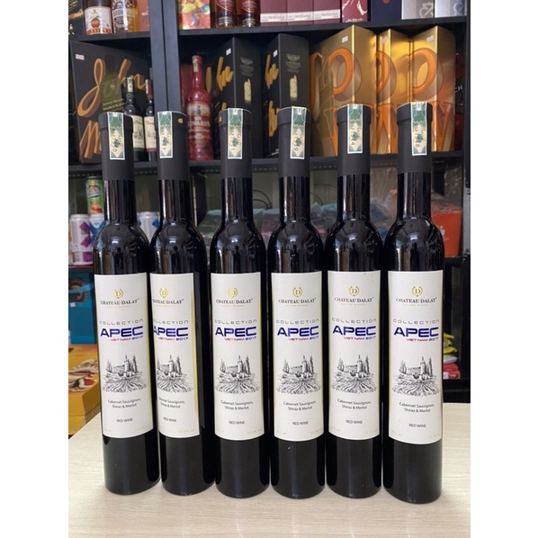 [Chính Hãng] Vang Đà Lạt Đỏ Chateau Dalat APEC 2017 375ml