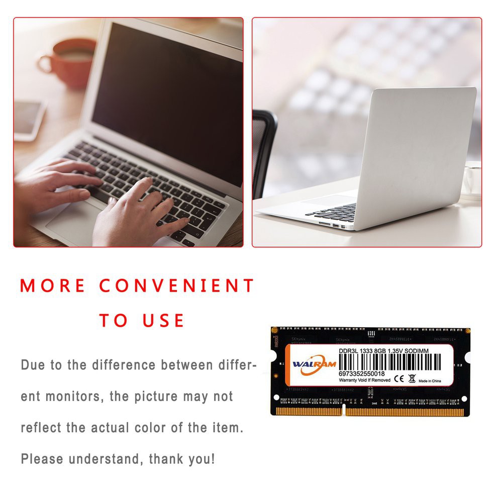 Mô Đun Bộ Nhớ Ddr3L 8gb 1333mhz Pc3L-10600 204pin Dành Cho Laptop | BigBuy360 - bigbuy360.vn