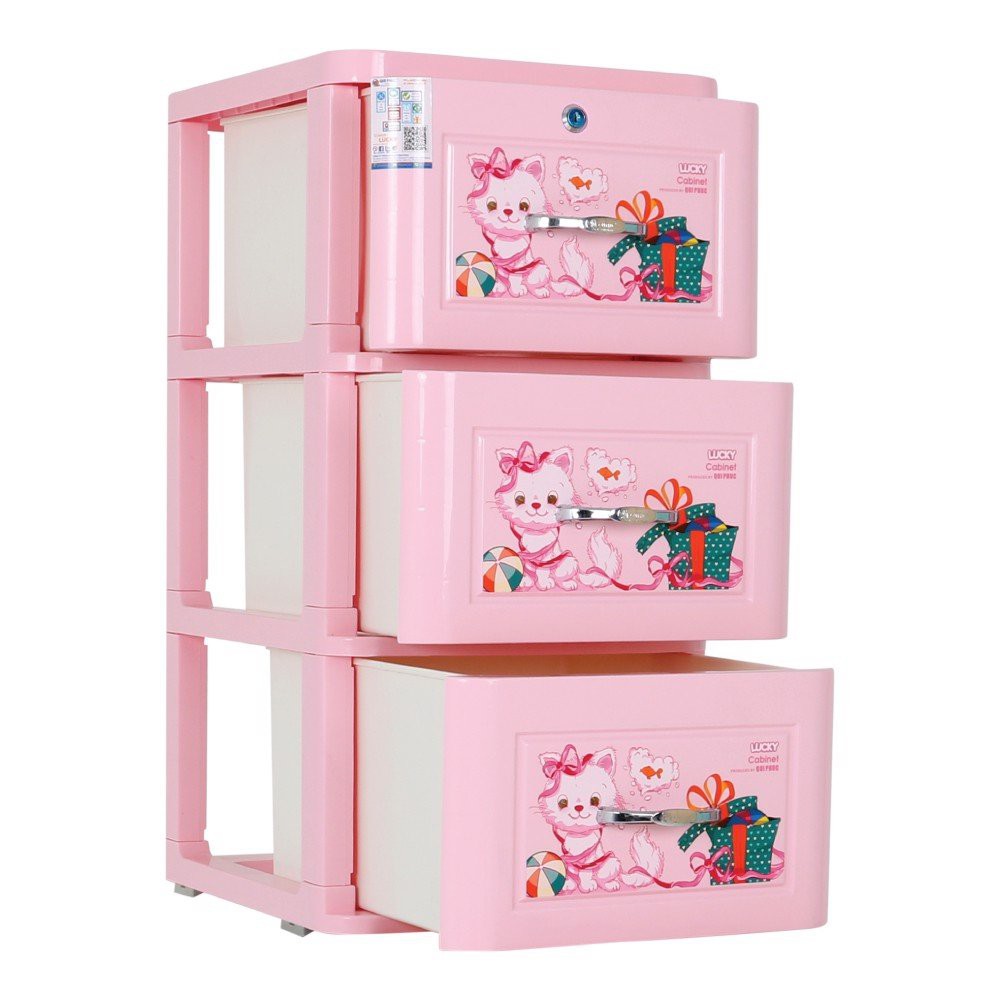 Tủ nhựa LucKy Quy Phúc + 3 tầng: 38 x 41 x 750 Cm- BẢO HÀNH 10 NĂM | BigBuy360 - bigbuy360.vn