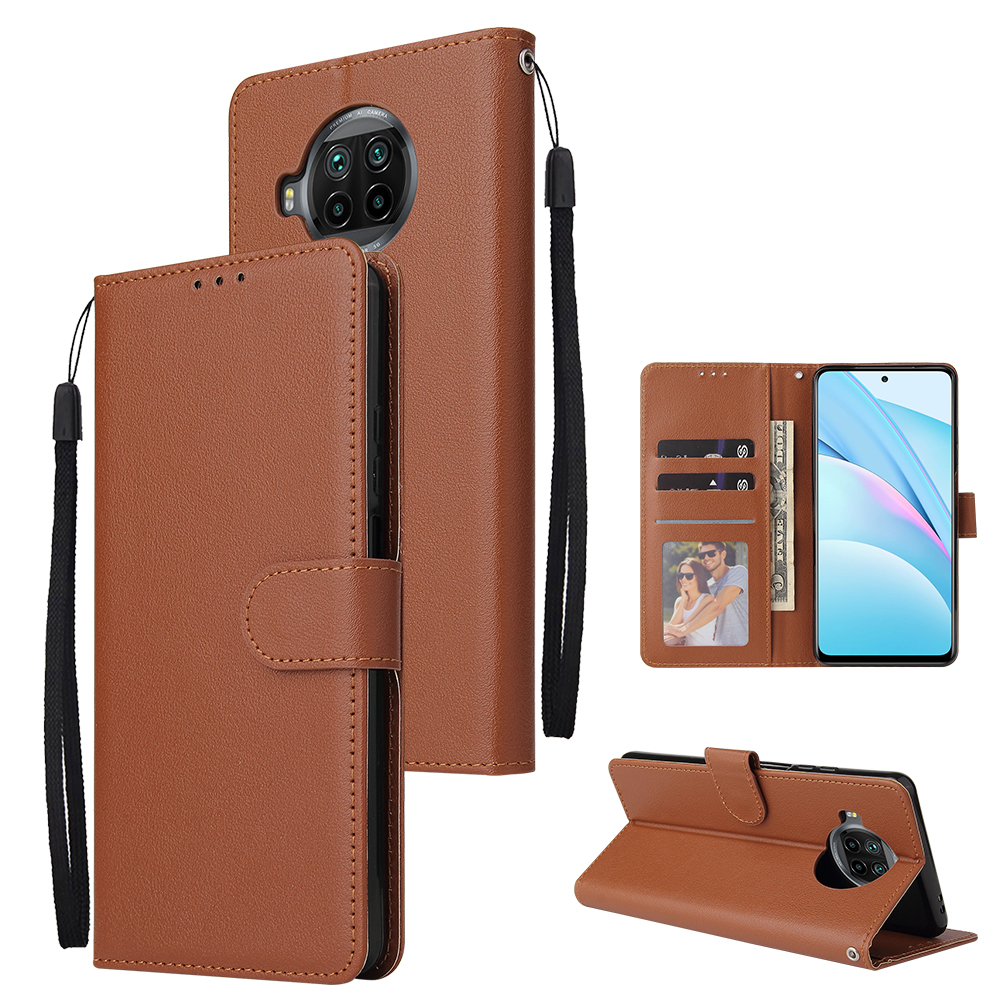 Flip Cover Casing Xiaomi Redmi Note 9T K30 K20 Note 6 Note 5 Pro F1 POCO F1 9c Lanyard Leather Case Holder Card Slot PhotoFrame Shell