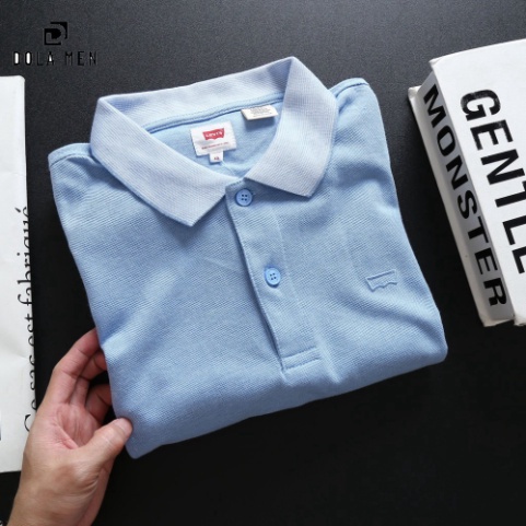 Áo thun Polo LEVIS Nam trơn logo - 4 màu