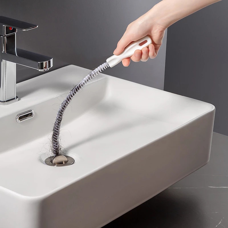 Dụng cụ làm sạch ống thoát nước 45cm có lỗ treo tiện dụng