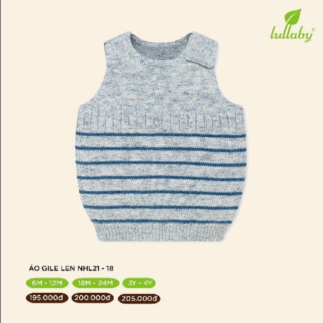 Gile len dệt Organic Lullaby