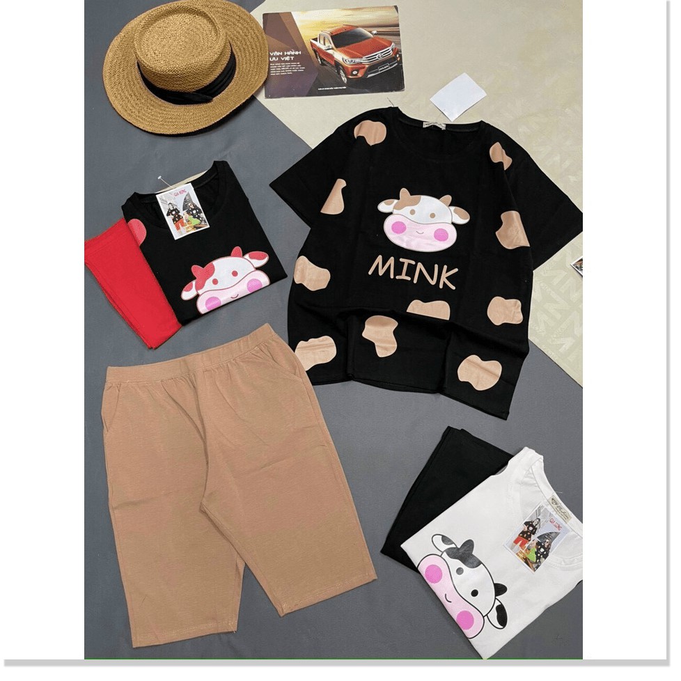 Set bộ đồ mặc nhà nữ ngắn cực xinh dành cho các chị em KHANH AN FASHION