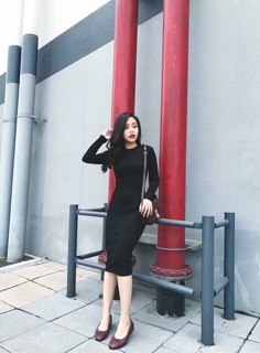 VÁY/ ĐẦM BODY THU ĐÔNG BASIC - SEXY