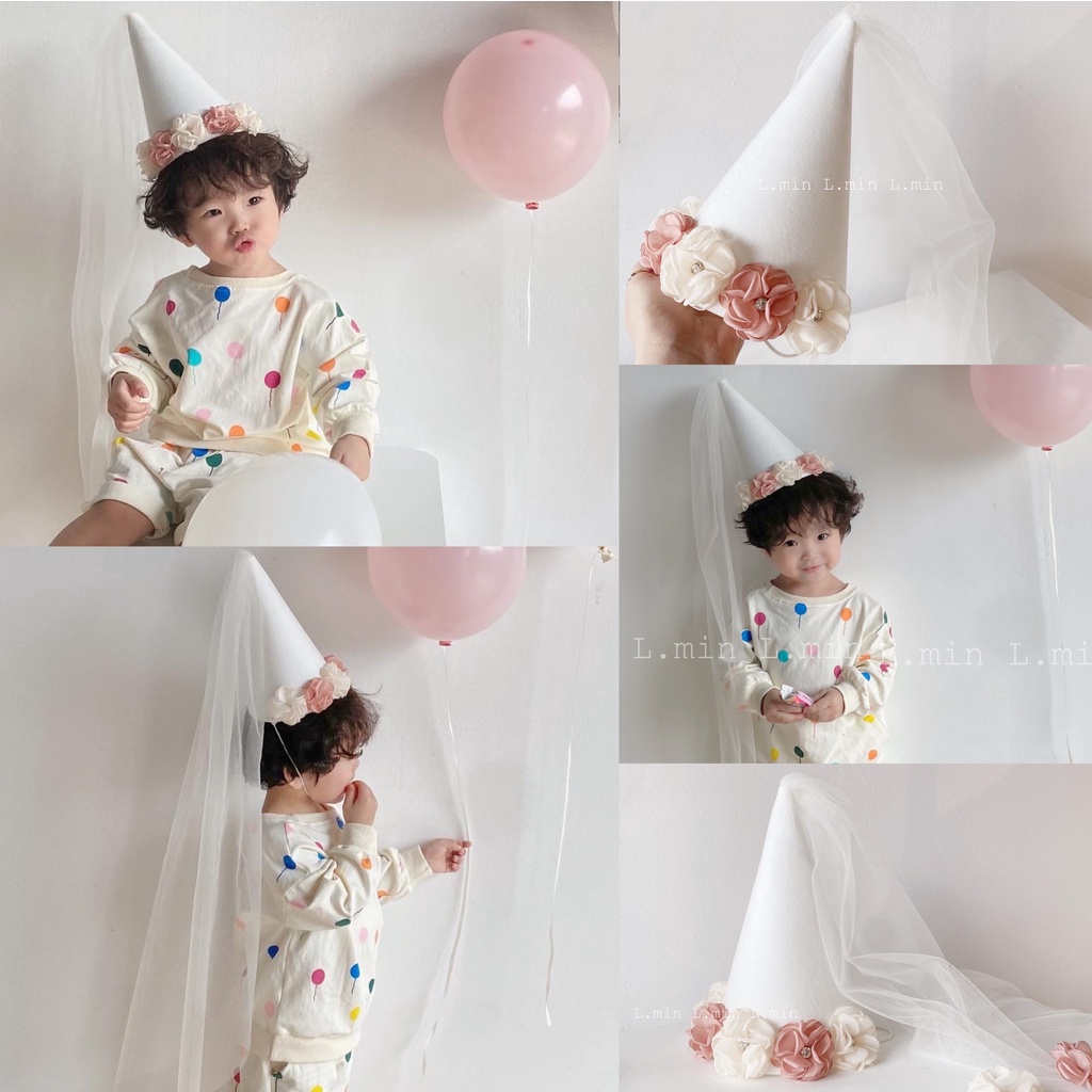 Nón Angel of the flowers made by L.min