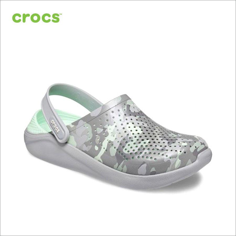 Giày Unisex Crocs - LiteRide Printed Camo Clog 206491-3TO