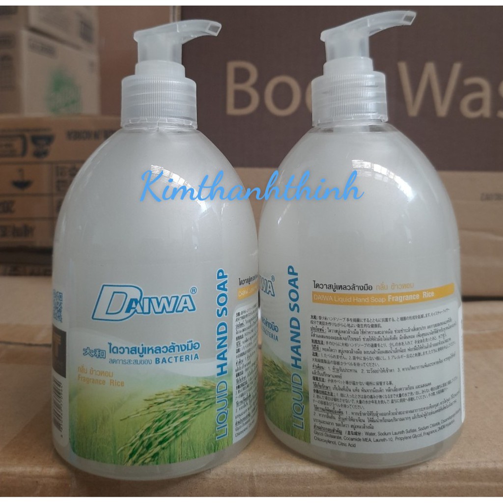 (KTT) Nước rửa tay đậm đặc DAIWA chai 500 ml | BigBuy360 - bigbuy360.vn