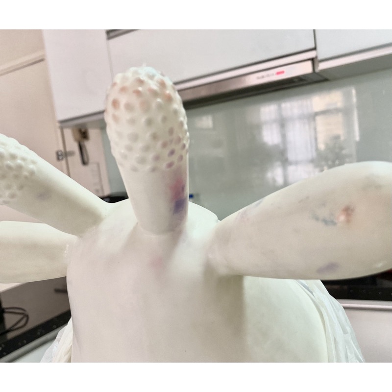 Thú nhún hình bò sữa kèm bơm