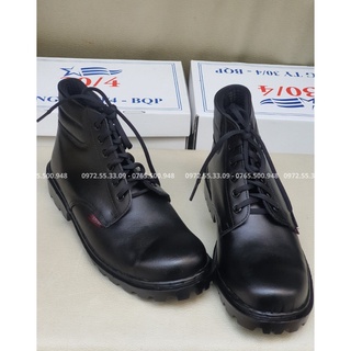 Giày Da Cổ Lửng Đốc Tờ Mũi Bọc Sắt