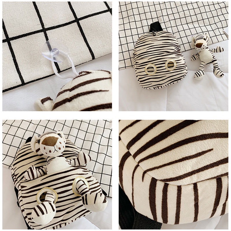 YA ZHOU LONG  Ba Lô Đi Học Chống Thất Lạc Họa Tiết Hoạt Hình Sáng Tạo Đáng Yêu Cho Bé Ba Lô Mẫu Giáo