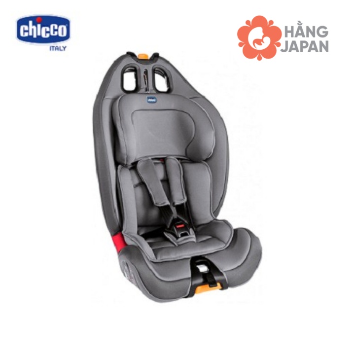 Ghế ngồi ô tô cho bé Chicco Gro-Up 123 màu ghi - HÀNG CHÍNH HÃNG