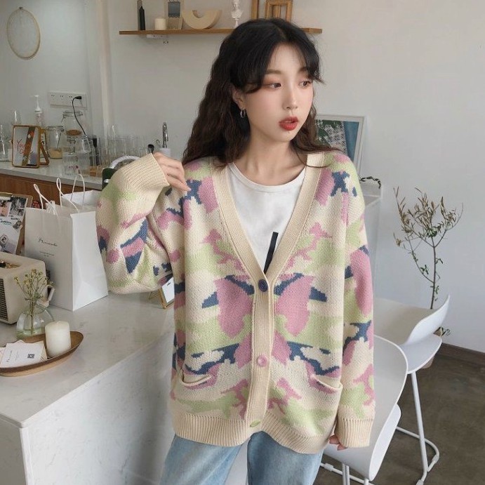Áo Len Cardigan Nữ, Áo Khoác Len Thời trang Hàng Quảng Châu Cao Cấp Dễ Thương mặc siêu xinh - Hàng mới về