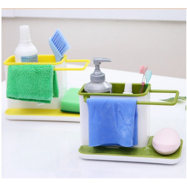 Kệ để nước rửa và lưới rửa bát kiểu Hàn Quốc