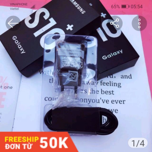 Bộ sạc nhanh Samsung Galaxy S10 +