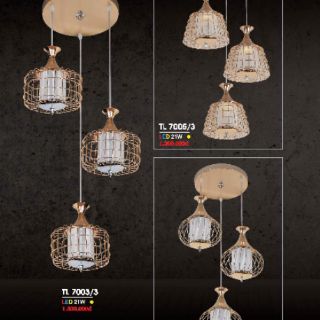 Đèn chùm thả trang trí hiện đại