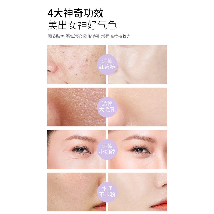 [Hàng mới về] Kem che khuyết điểm nền BB cream kiềm dầu dưỡng ẩm che phủ toàn diện