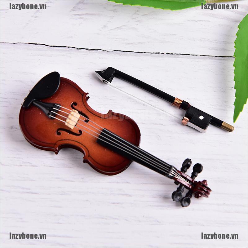 Đàn Violin Mini Bằng Gỗ Kèm Hộp Đựng