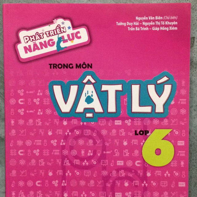 Sách - Phát triển năng lực trong môn Vật Lý Lớp 6