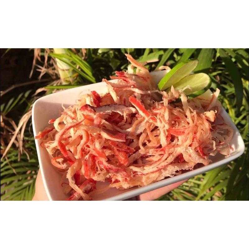 Mực hấp cốt dừa xé sợi loại ngon 75k/ 1 hộp 250g