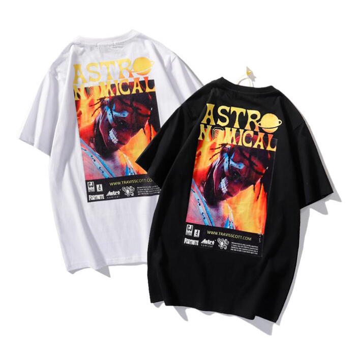 Áo thun ngắn tay in hình Travis Scott Terminator 2 độc đáo