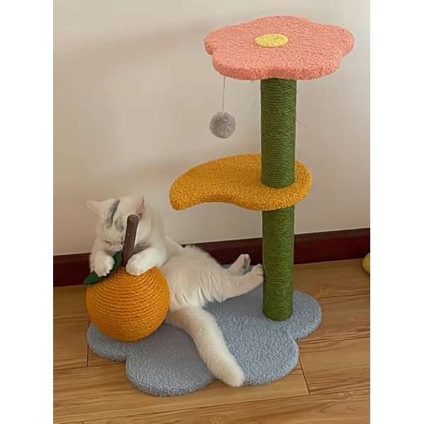 Cattree cho mèo kèm hình feedback đáng yêu