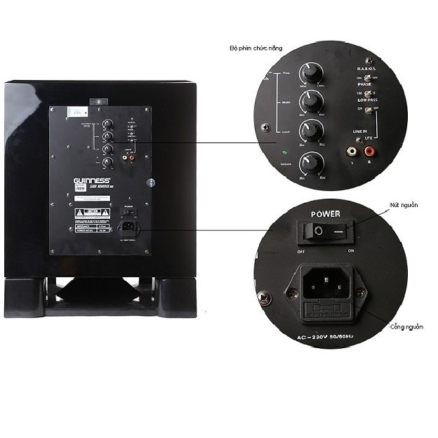 LOA SUB GUINNESS SB-1800 III