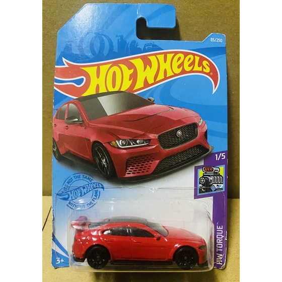 Hot Wheels xe mô hình Jaguar XE SV Project 8 đỏ