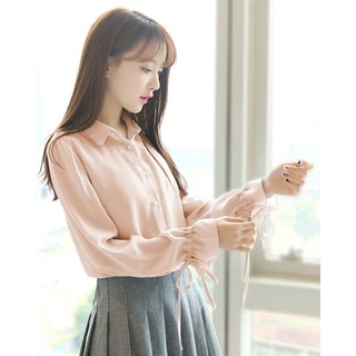 Áo sơ mi tay cách điệu