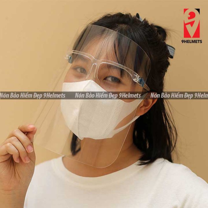 Kính Chống Dịch an toàn đi ra ngoài , che chắn đa năng, nhẹ dễ đeo an toàn