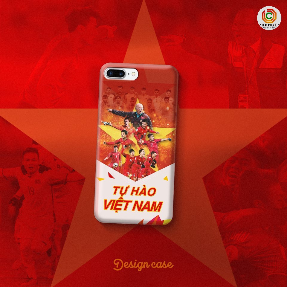 Ốp lưng in hình đội tuyển việt nam in theo yêu cầu