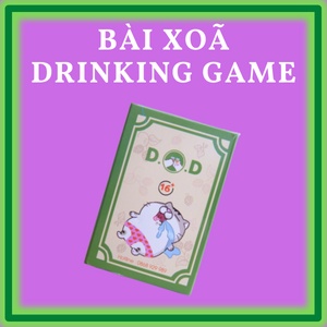 [Mã LIFE20KALL giảm 10% đơn 50K] Bộ bài DRINKING GAME XÕA hết nấc cùng với bạn bè 60 LÁ chơi quên lối về